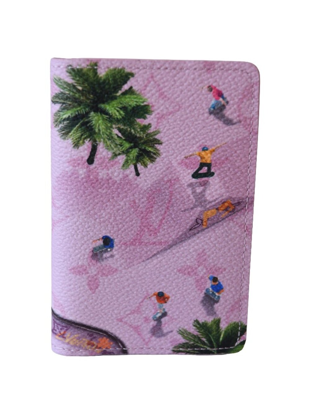 Louis Vuitton Monogram Skate Park Pocket Organizer Pink